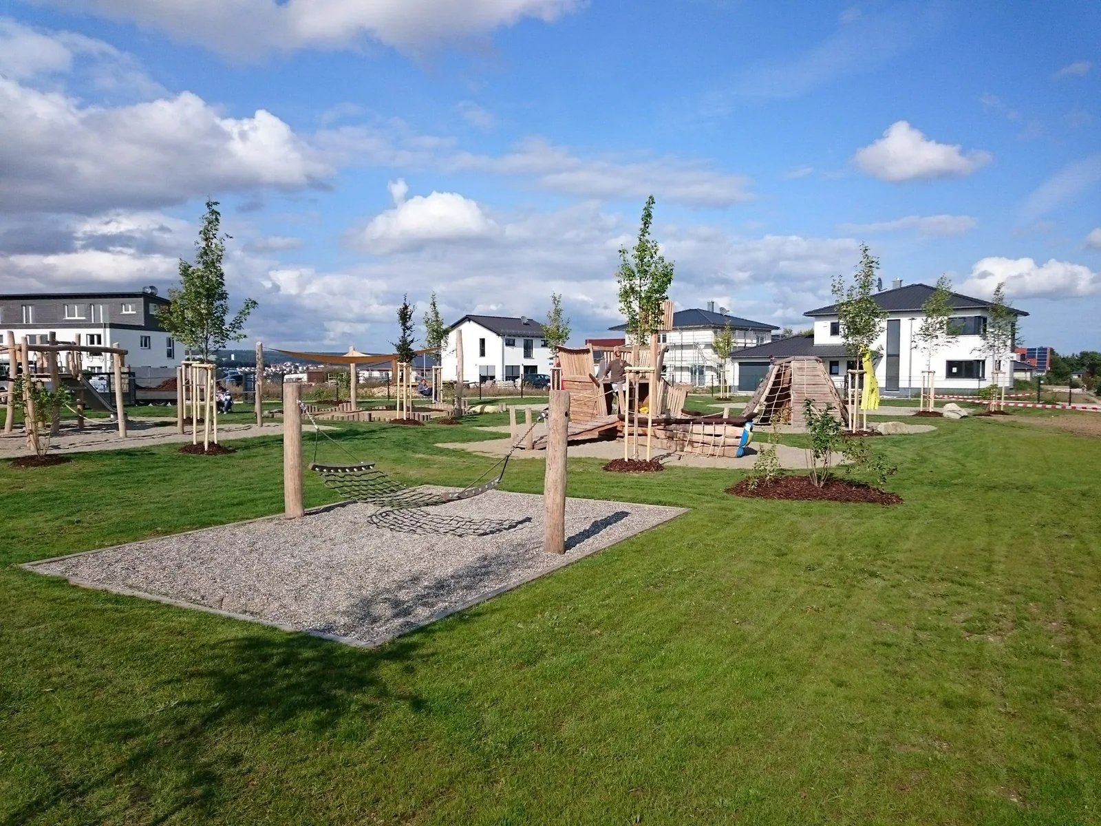 Spielplatz im Wohngebiet